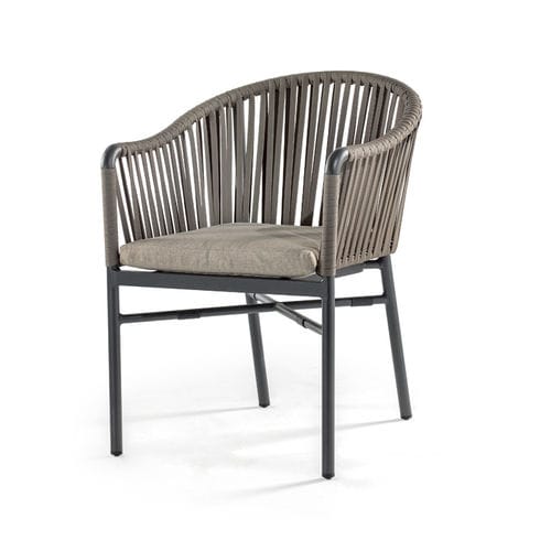 Современный cтул - MONACO ARMCHAIR - GRATTONI S.R.L. - для наружного применения / из веревки / из Textilene®