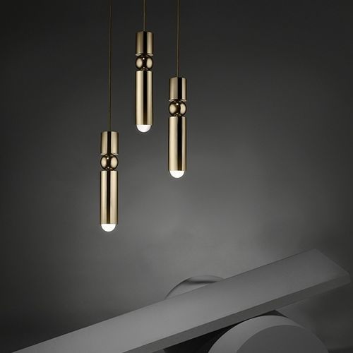 Подвесная лампа - FULCRUM - Lee Broom - из стали / из стекла / современная