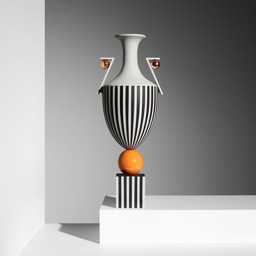 Современная ваза - WEDGWOOD  - Lee Broom - из керамики / ручной работы / белая