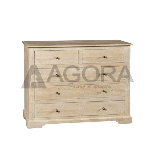 Классический комод - COTTAGE  - AGORA' SRL - из цельной древесины / из фанеры / прямоугольный