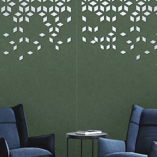 Неподвижная перегородка - CUBIC - Acoustic.ae - из ПЭТФ / для профессионального использования / для офиса