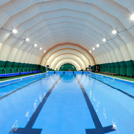 Надувная конструкция с мембраной из ПВХ - COVER FOR SWIMMING POOL - Vector - для спортивного учреждения / для общественных мест / для зданий
