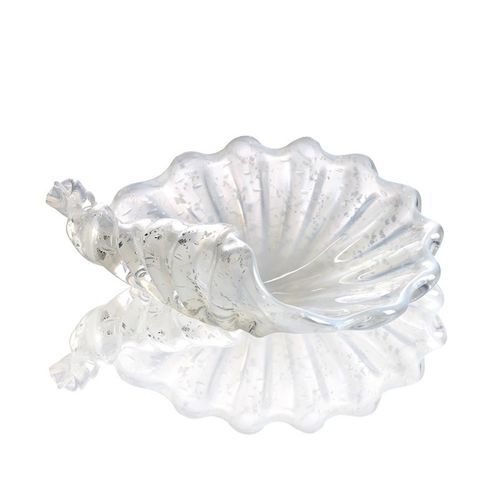 Украшение для центра стола из муранского стекла - Shell - Wave Murano Glass srl - из дутого стекла / современное / ручной работы