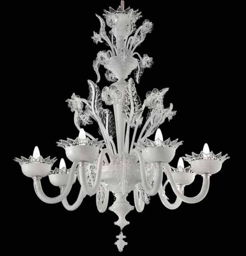 Классическая люстра - SCHUMANN - Wave Murano Glass srl - из муранского стекла / из дутого стекла / 3 лампочки
