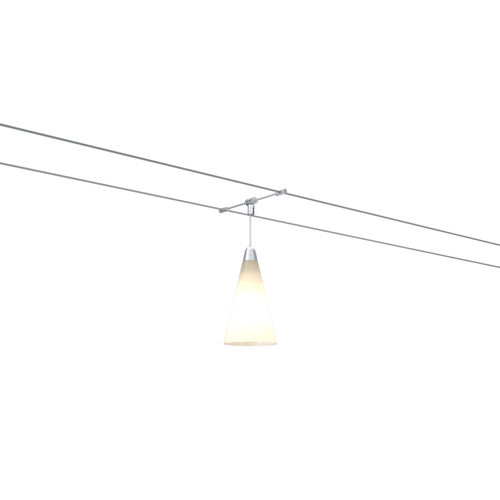 Светильник на кабеле LED - P11 - MP Design Inc. - конический / из металла / из стекла