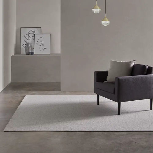 Ковер в деревенском стиле - NOA MINERAL - Rols Carpets - однотонный / из шерсти / прямоугольный