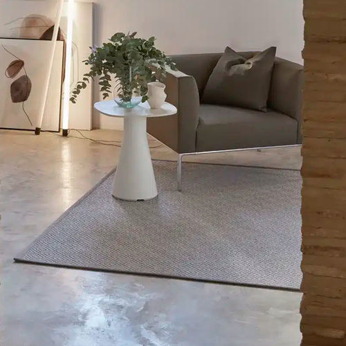 Современный ковер - MAYA RHOMBUS LINEN - Rols Carpets - c геометрическим рисунком / из ПЭТФ / прямоугольный