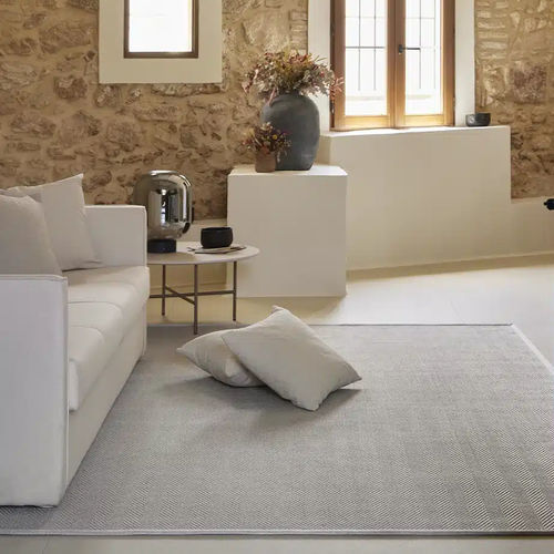 Современный ковер - MAYA GRADIENT LINEN - Rols Carpets - с рисунком / из ПЭТФ / прямоугольный