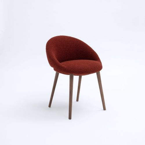 Современный cтул - CLOCHE - Piaval srl - для интерьера / из ткани / с основанием из металла