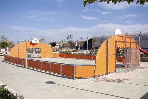 Мультиспортивная площадка для коллективной организации - COURT B  - mobipark