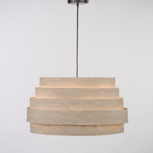 Подвесная лампа - AURA - Aclara Lighting - из металла / из ткани / из дерева