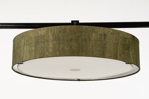 Современный потолочный светильник - TIMBAL TAMBOURINE - Aclara Lighting - круглый / из металла / из ткани