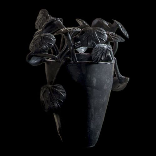 Современная ваза - BEGONIAS - ELICA STUDIO - из фарфора / ручной работы / напольная