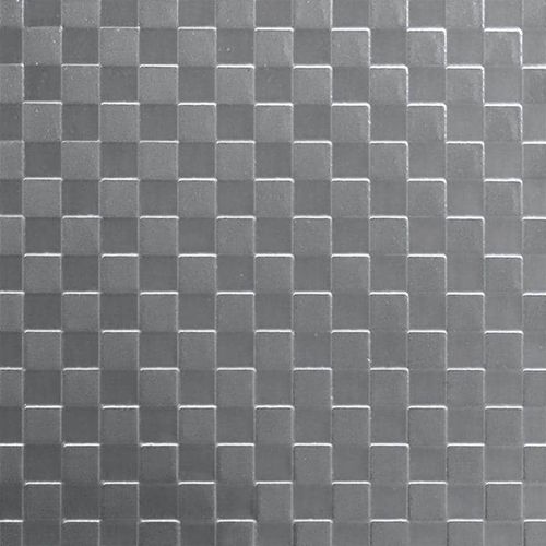 Декорированное листовое железо - SQUARES - Rimex - ламинированное / из нержавеющей стали / текстурированное