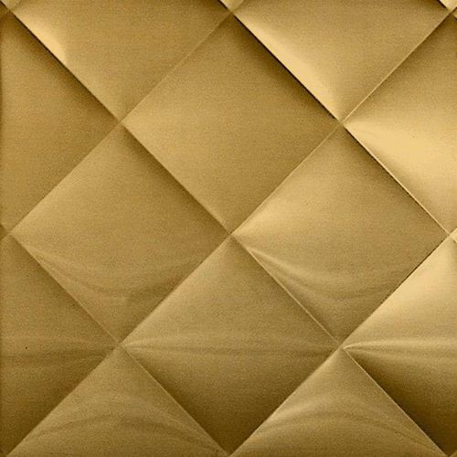 Декорированное листовое железо - COLOURTEX® QUILTED - Rimex - штампованное / из нержавеющей стали / 3D