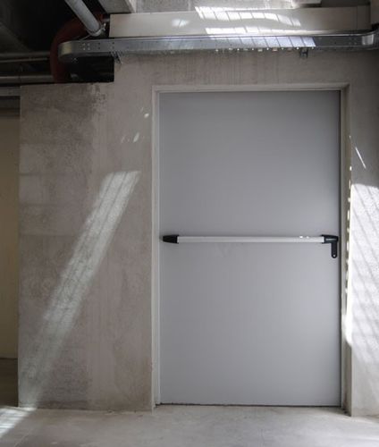 Створчатое промышленные ворота - Reversible - Endoors - из гальванизированной стали / из стального листа / для обеспечения безопасности