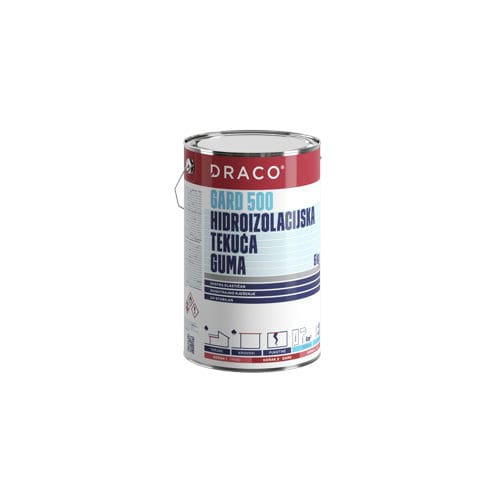 Жидкая гидроизоляция для защиты - GARD 500 - DRACO - для плоской крыши / для балкона / для террасы