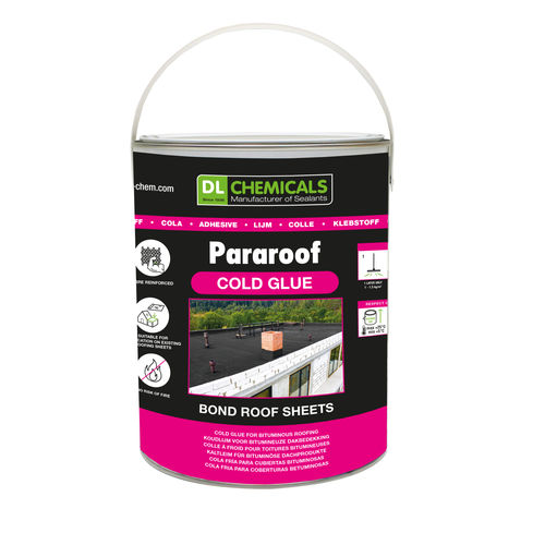 Клей на основе битума - PARAROOF COLD  - DL Chemicals - для металла / для бетона / для изоляционных панелей