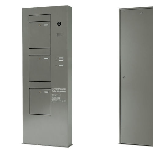 Напольный почтовый ящик - STELE INSTALLATION DEPTH 152 MM - Ju-Metall- warenfabrik - индивидуальный / с ящиком для посылок
