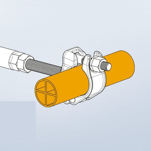 Система захвата из стали - ROCKETRAIL - isorocket - для изолированного фасада / для отделки фасадов / для внешнего пространства