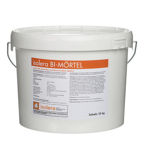 Строительный раствор для ремонта - BI-Mortar - isolera - герметик / для затирки / для восстановительных работ