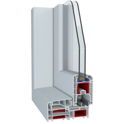 Оконный профиль из ПВХ - 770 Thermo Sliding - Adopen Plastik - герметичный / акустический / с термоизоляцией