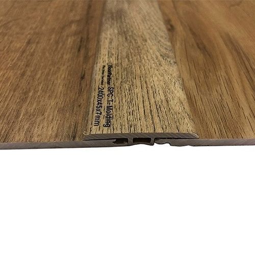 Разделительный профиль в SPC - Jiangsu Zhengyong Flooring Decoration - для плиточного пола / Т-образный / коричневый