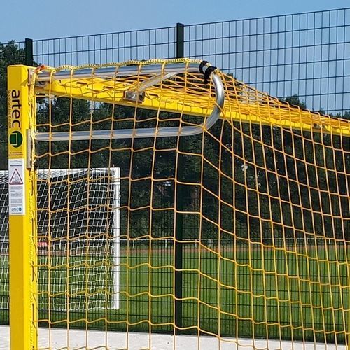 Ворота для пляжного футбола из алюминия - 30120 - artec Sportsgeräte GmbH - закрепленное в гильзах / желтое / с порошковым покрытием