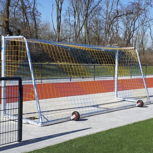 Футбольные ворота из алюминия - 30074-GB - artec Sportsgeräte GmbH - мобильное / бесцветное / 5x2 м