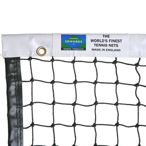Сетка для тенниса из полиэтилена - 5075 - Edwards Sports - черная / 2,5 мм / для соревнований