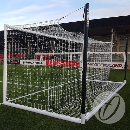 Футбольные ворота из металла - FBL-693 - Harrod Sport - фиксированное / передвижное / белое