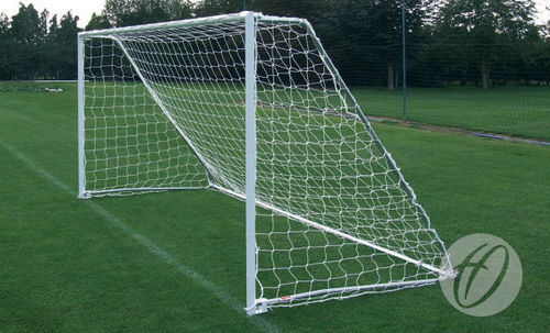 Футбольные ворота из металла - FBL-142 - Harrod Sport - передвижное / складное / белое