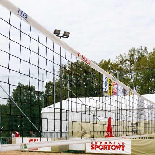 Волейбольная сетка из полипропилена - 514/N/A - SPORT TRANSFER Sp. z o.o. - черная / 4 mm / для соревнований