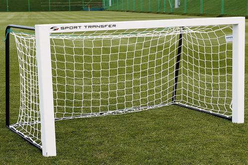 Сетка для футбольных ворот из полипропилена - 114/SKRZAT - SPORT TRANSFER Sp. z o.o. - белое / трапециевидное / с квадратной ячейкой