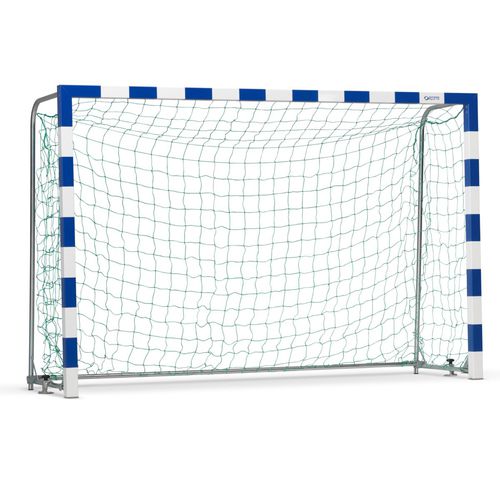 Ворота для гандбола из алюминия - 1615730 - Schelde Sports - фиксированное / белое/синее / с порошковым покрытием