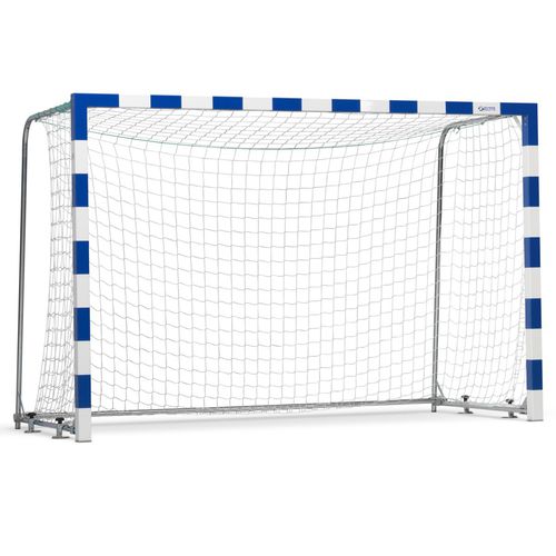 Ворота для гандбола из алюминия - 1615735 - Schelde Sports - фиксированное / белое/синее / с порошковым покрытием