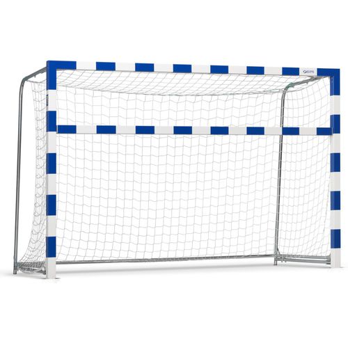 Ворота для гандбола из алюминия - 1615760 - Schelde Sports - фиксированное / белое/синее / с порошковым покрытием