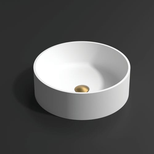 Настольная раковина - 700220 - NEILUR - из Solid Surface / круглая / без отверстия