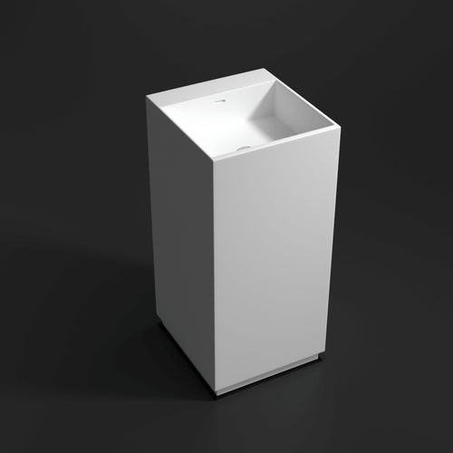 Раковина стелла - 700205 - NEILUR - из Solid Surface / матовая отделка / квадратная