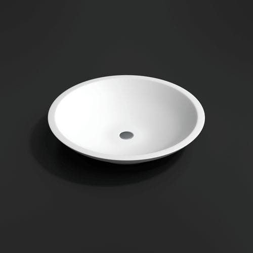 Настольная раковина - 700225 - NEILUR - из Solid Surface / матовая отделка / круглая