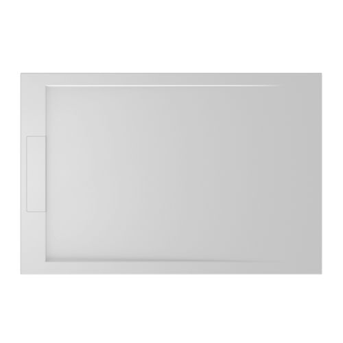Прямоугольный душевой поддон - 700512 - NEILUR - напольный / ультратонкий / из Solid Surface