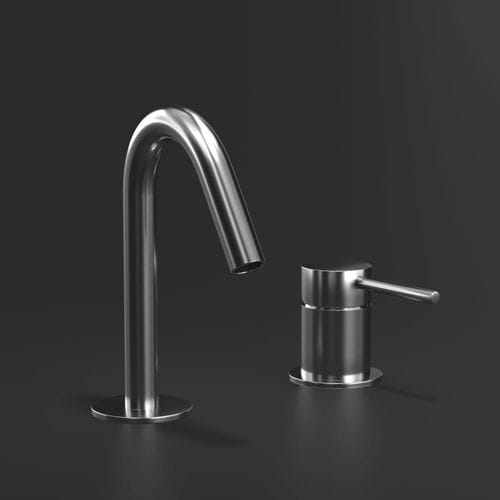 Однорычажный смеситель для раковины - R330-S - NEILUR - для умывальника / для общественных учреждений / для бассейна