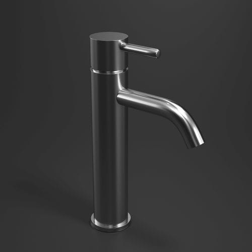 Однорычажный смеситель для раковины - R376-S - NEILUR - для умывальника / настольный / из матового алюминия