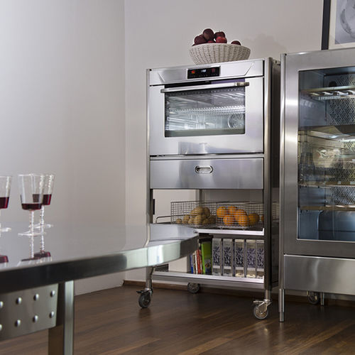 Мебельная стойка для кухни - 98/165 FORNO/1 - ALPES-INOX - современная