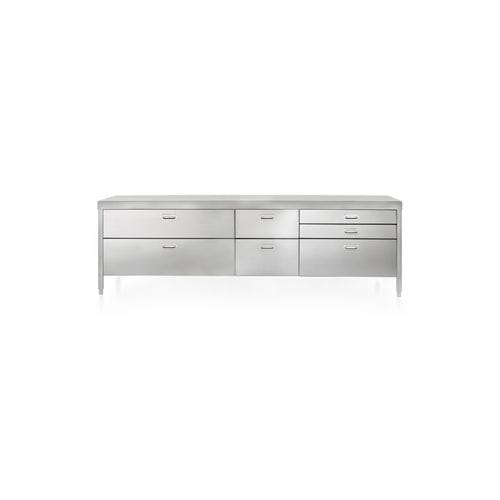 Автономный элемент кухни - 280C-CONTENIMENTO-2 - ALPES-INOX - автономный / с выдвижным ящиком