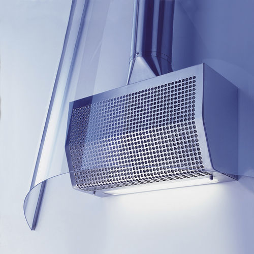 Настенная вытяжка - GA 20/55-A - ALPES-INOX - со встроенным освещением / серая