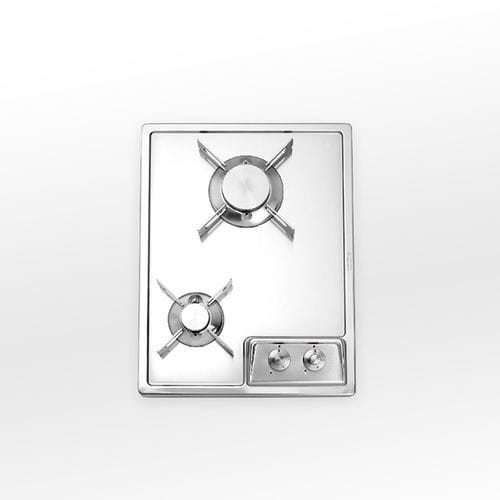 Газовая варочная панель - A 538/2GR - ALPES-INOX - 2 конфорки / настольная / с поворотными регуляторами