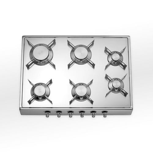 Газовая варочная панель - R 70/6G - ALPES-INOX - 6 конфорок / настольная / с поворотными регуляторами