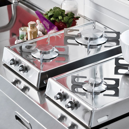 Газовая варочная панель - R 30/2GG - ALPES-INOX - 2 конфорки / настольная / с поворотными регуляторами