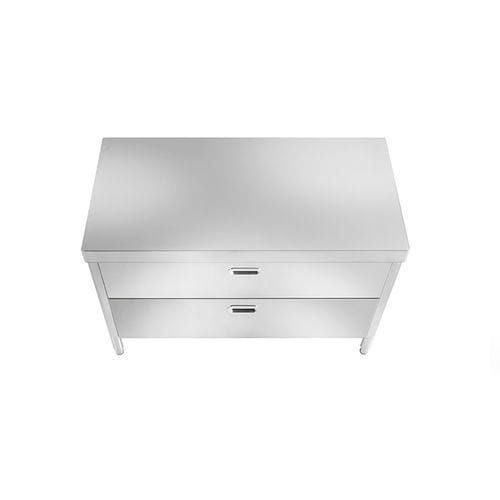 Автономный элемент кухни - 130C-CONTENIMENTO/1 - ALPES-INOX - автономный / с выдвижным ящиком